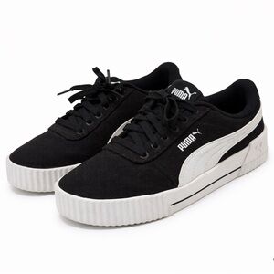 Authentic Puma Black and White Sneakers